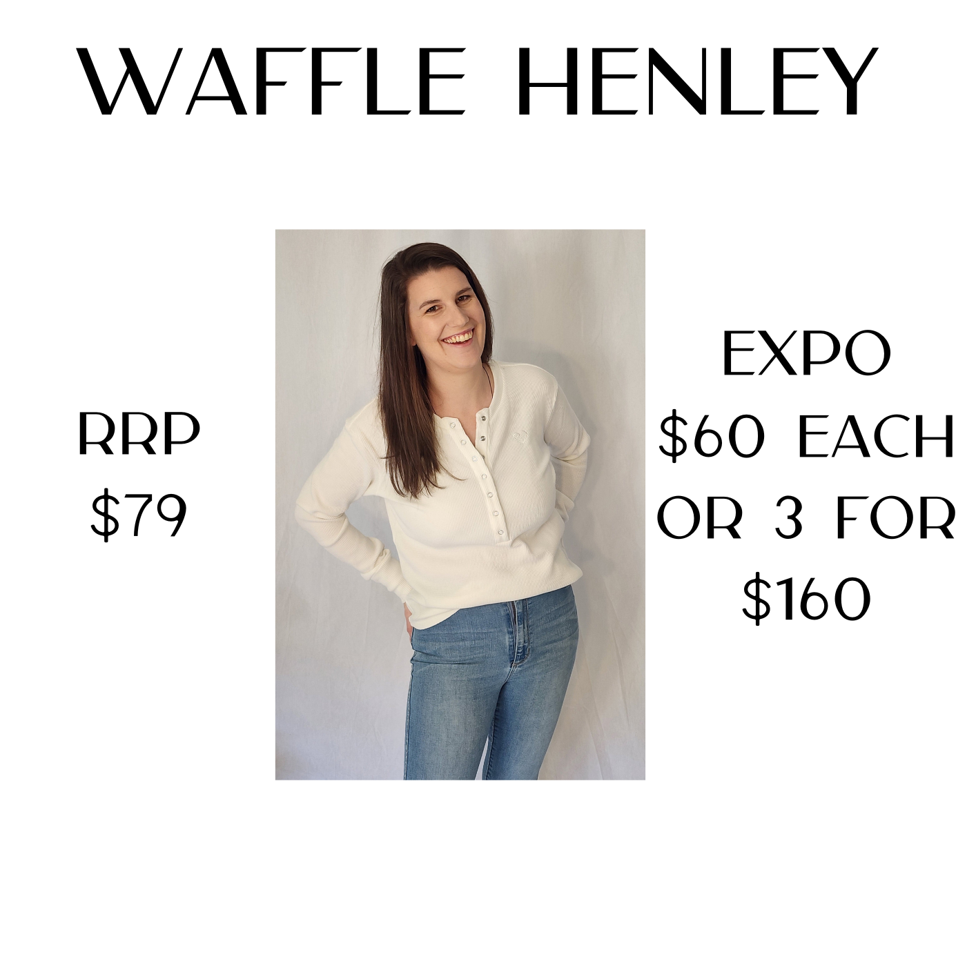 Waffle Henley